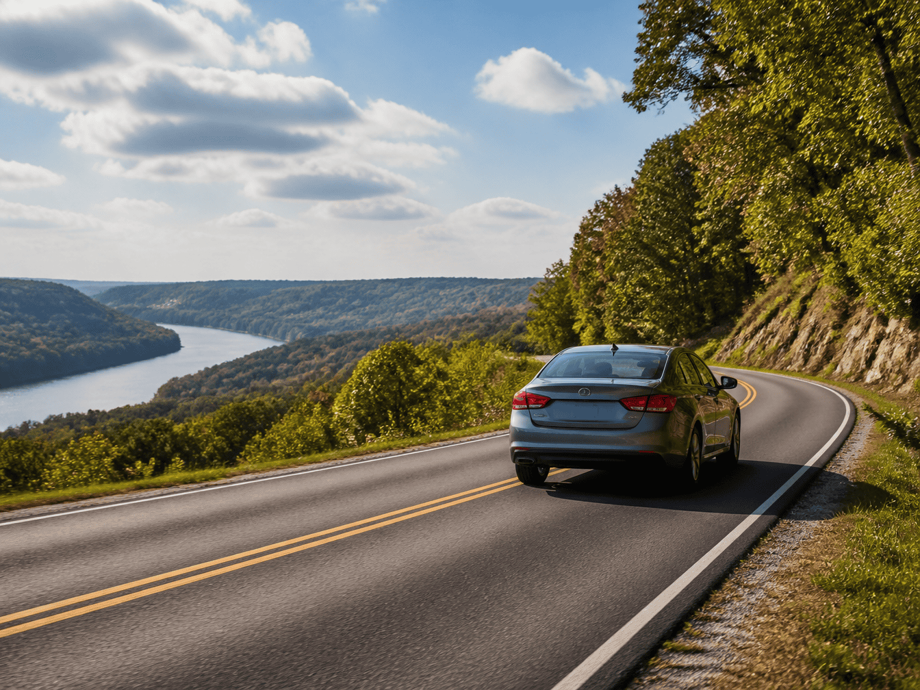 Day trips from Cincinnati, Ohio by rental car