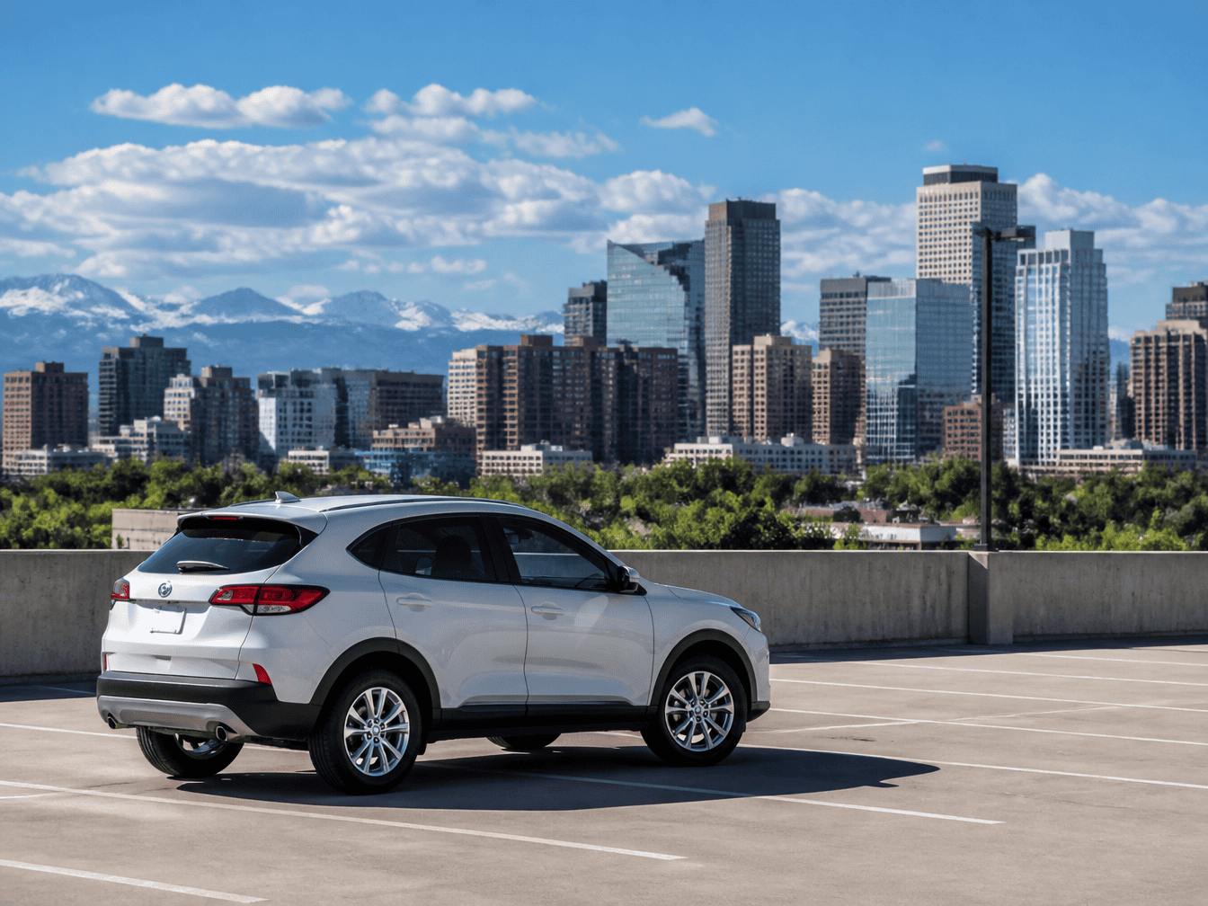 Rental car parking and driving tips in Denver, Colorado