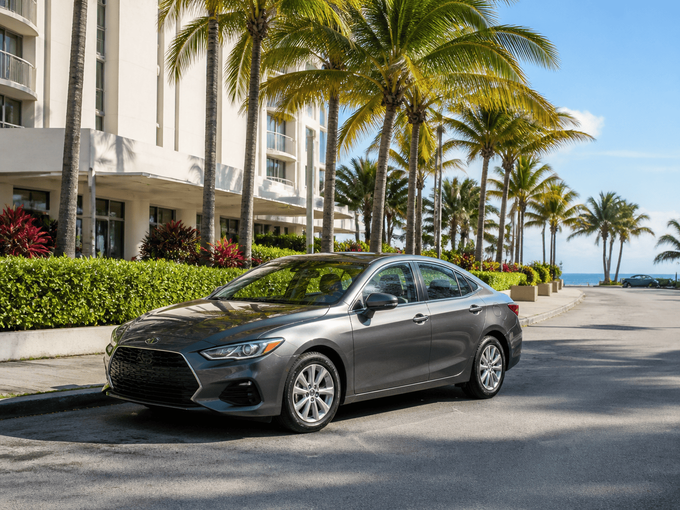 Rental car parking and driving tips in Fort Lauderdale, Florida