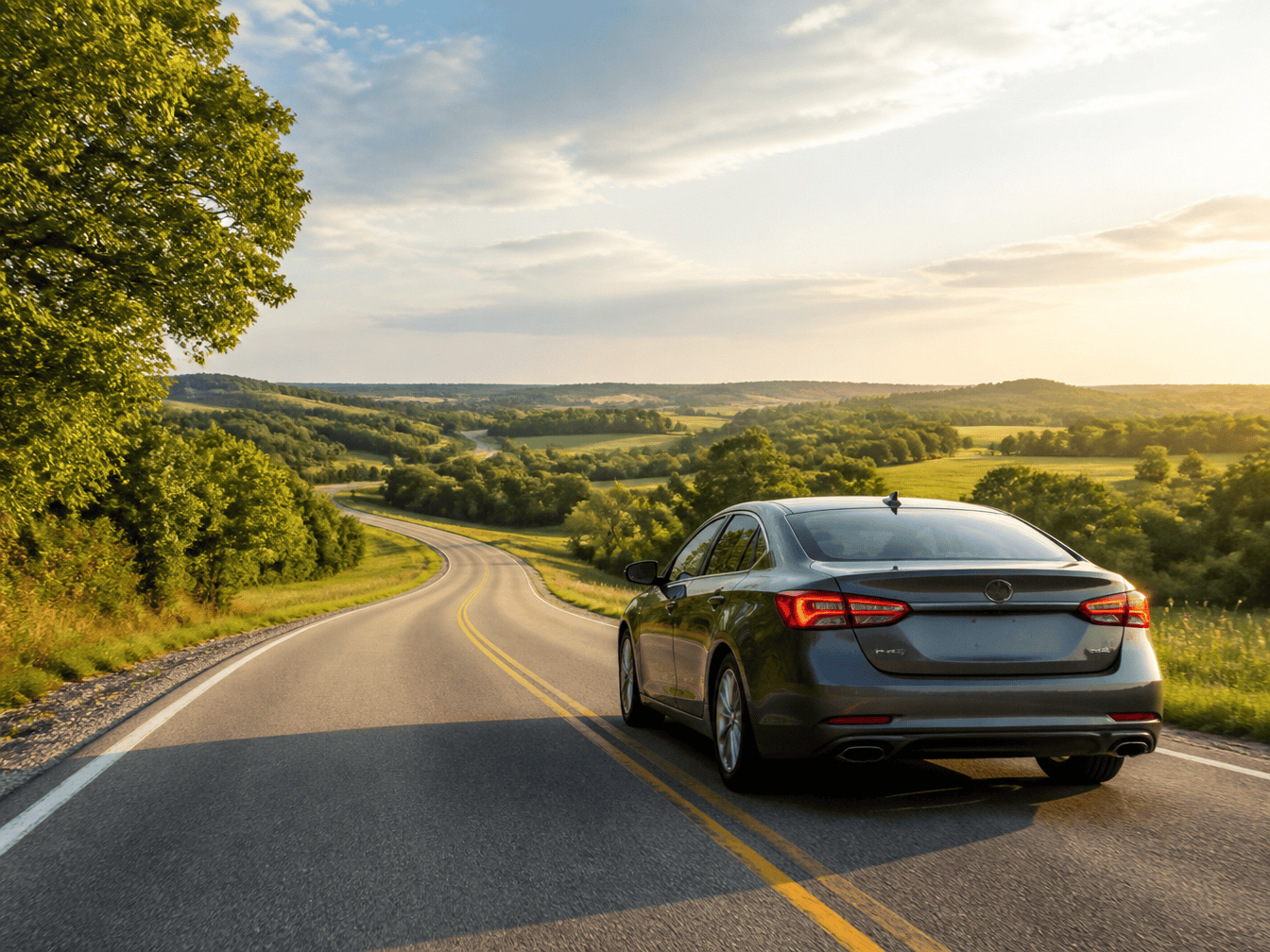 Day trips from Kansas City, Missouri by rental car