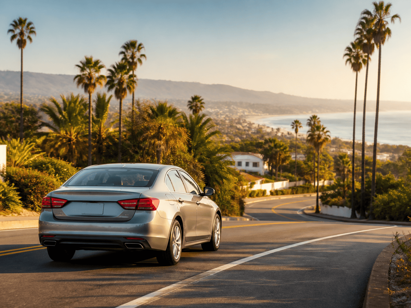 Day trips from Los Angeles, California by rental car