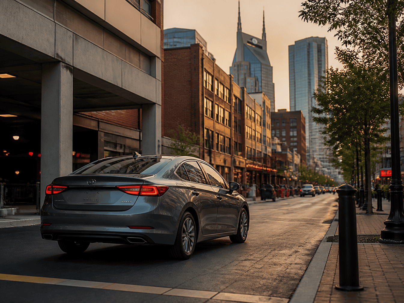 Rental car parking and driving tips in Nashville, Tennessee