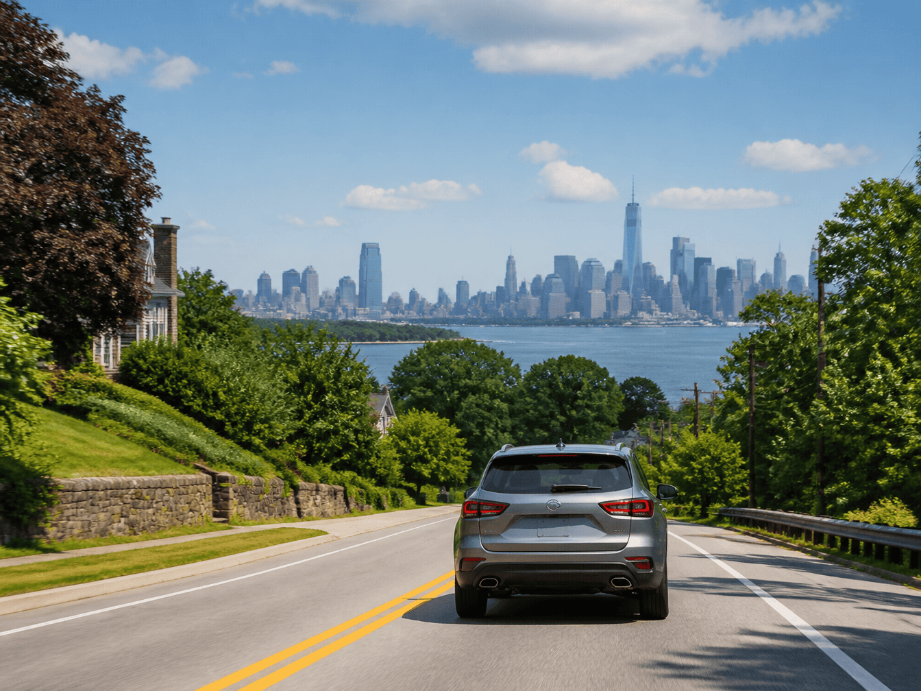 Day trips from New York, New York by rental car