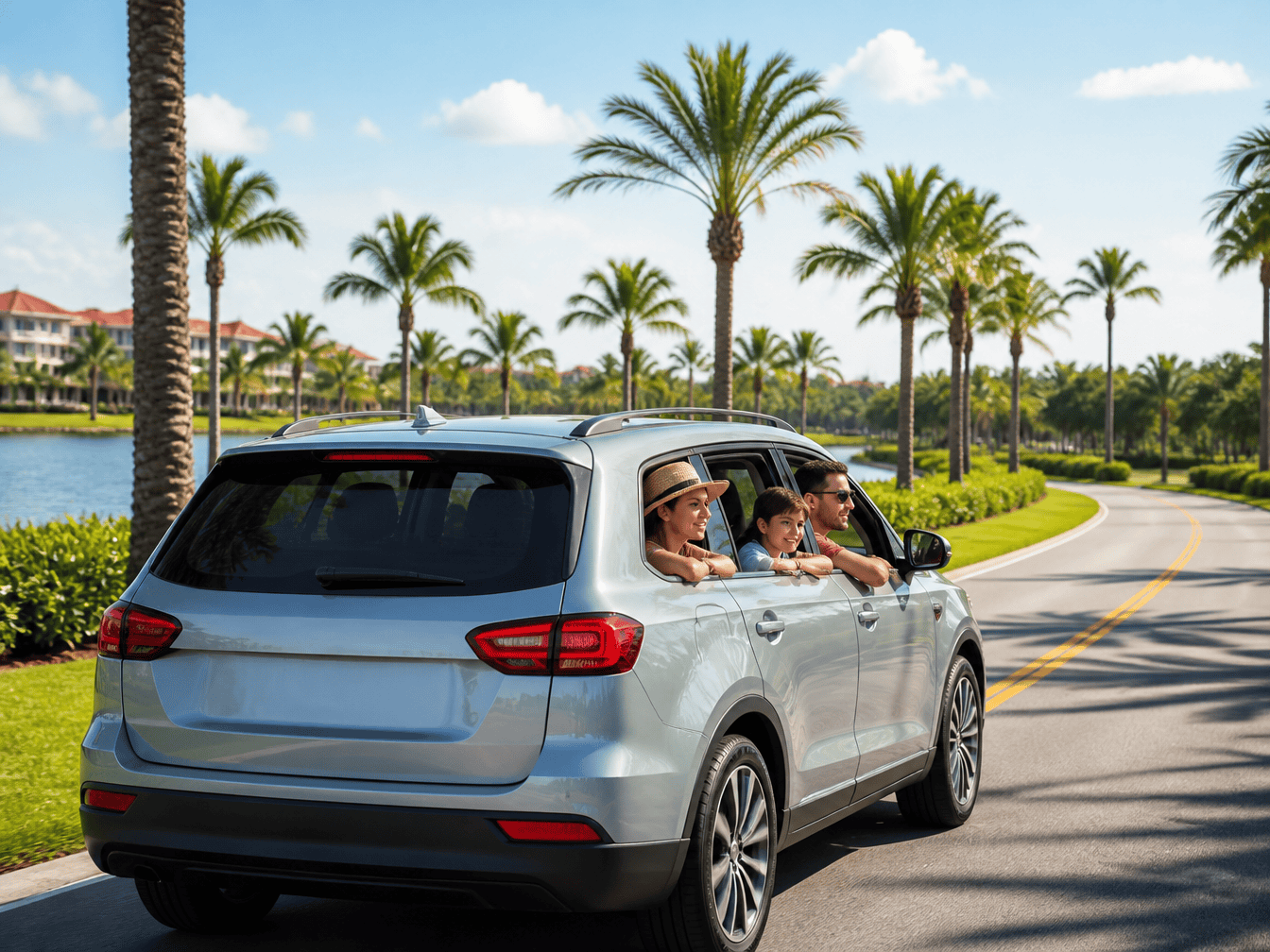 Day trips from Orlando, Florida by rental car