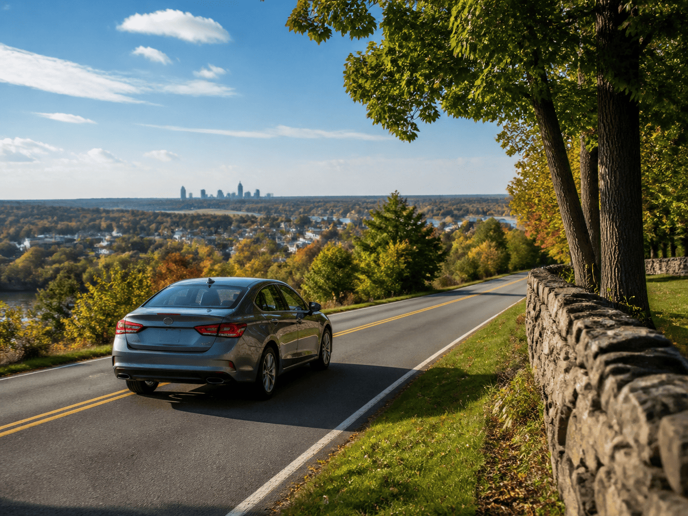 Day trips from Philadelphia, Pennsylvania by rental car