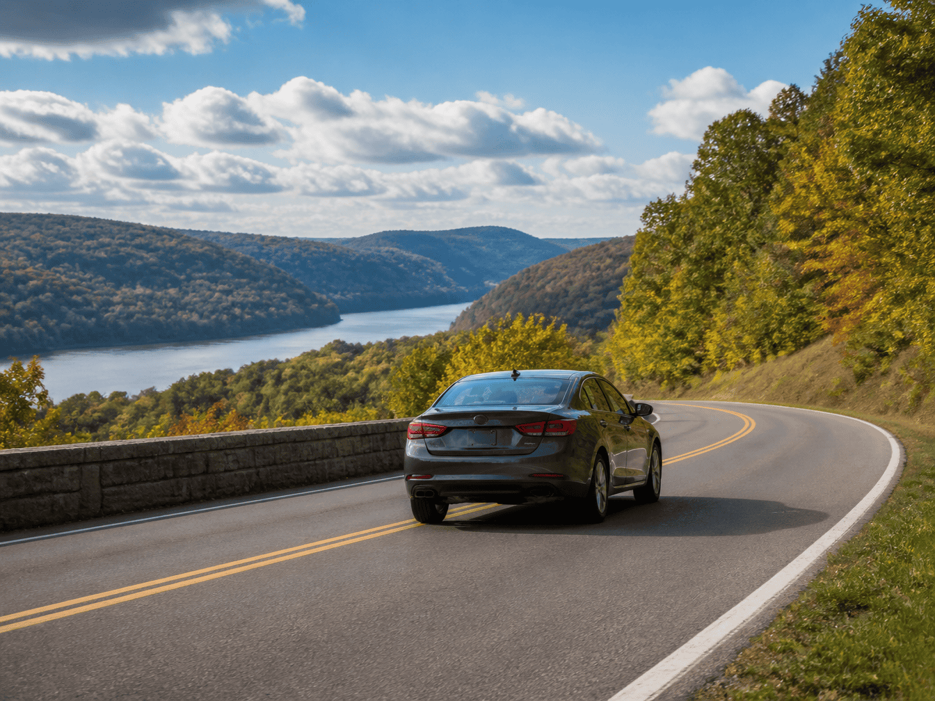 Day trips from Pittsburgh, Pennsylvania by rental car