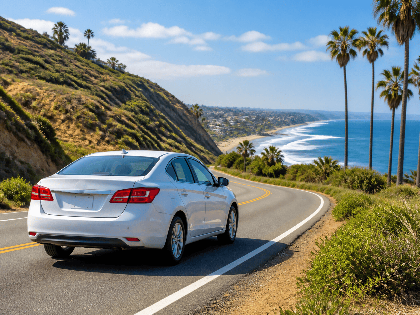 Day trips from San Diego, California by rental car