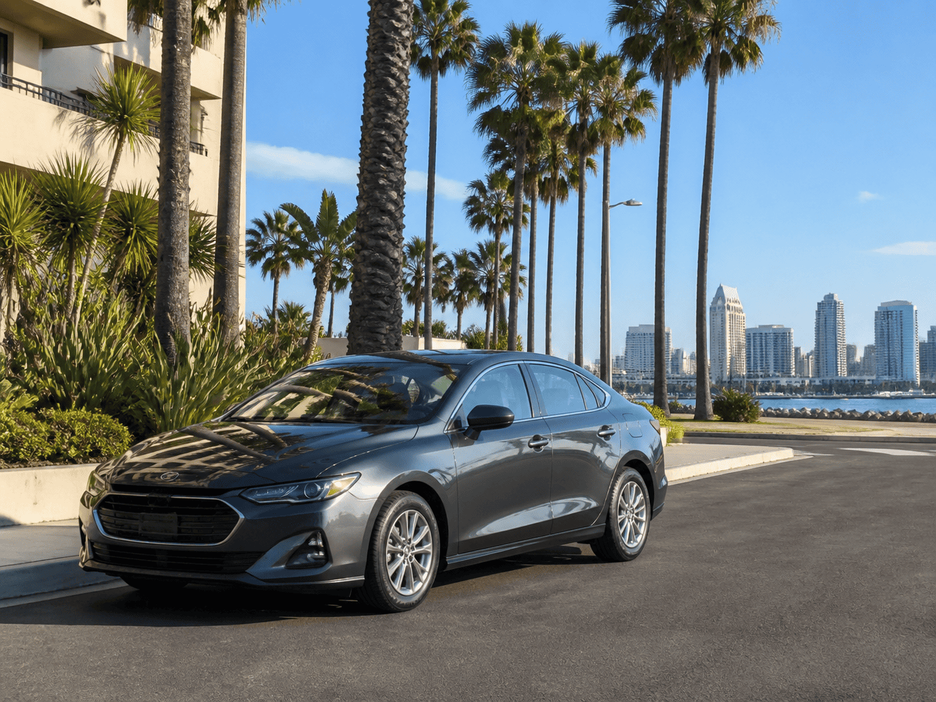 Rental car parking and driving tips in San Diego, California