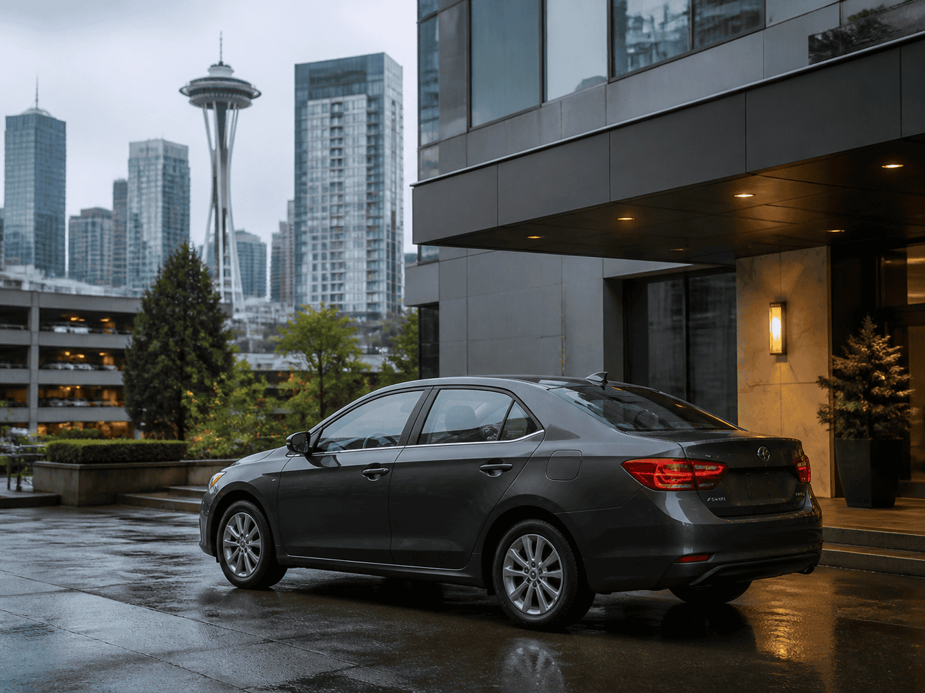 Rental car parking and driving tips in Seattle, Washington