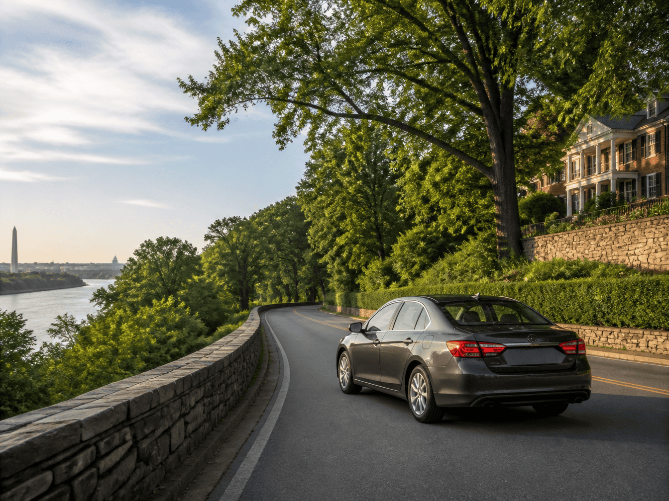 Day trips from Washington DC by rental car