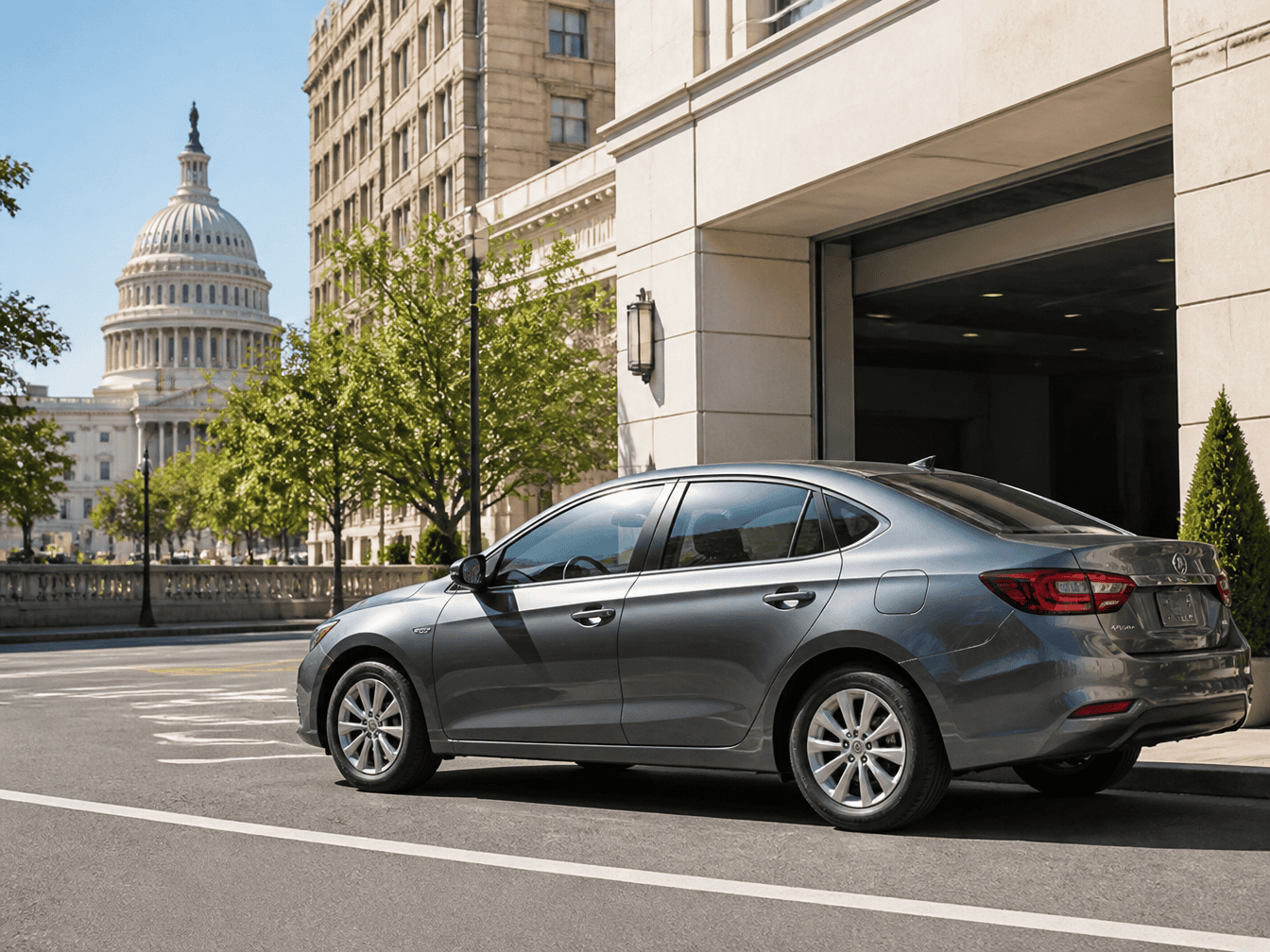 Rental car parking and driving tips in Washington DC